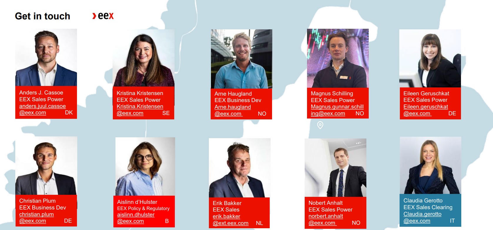 EEX Nordic team