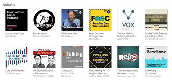 Talking OTC Commodities
