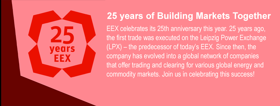 25 years EEX